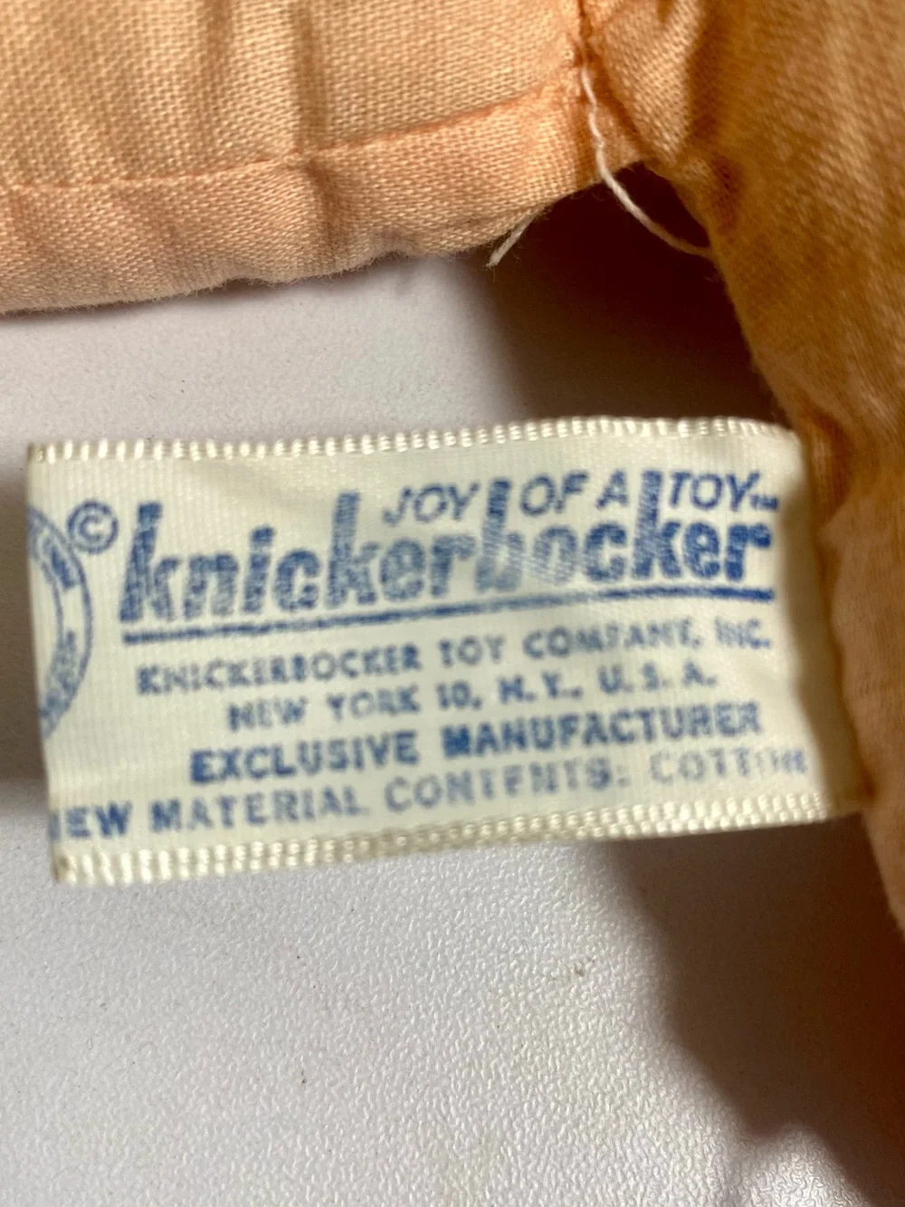 Vintage Knickerbocker Raggedy Ann Doll 16” Original Tags